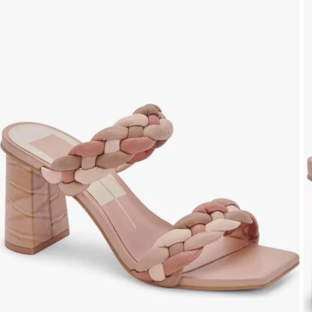 Dolce Vita Paily Braided Sandal Pink